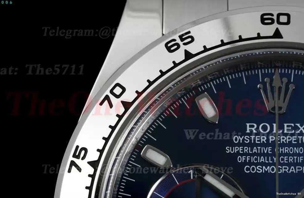 SS DD4130 Clean Blue Dial SS 116509 40mm Daytona 0412